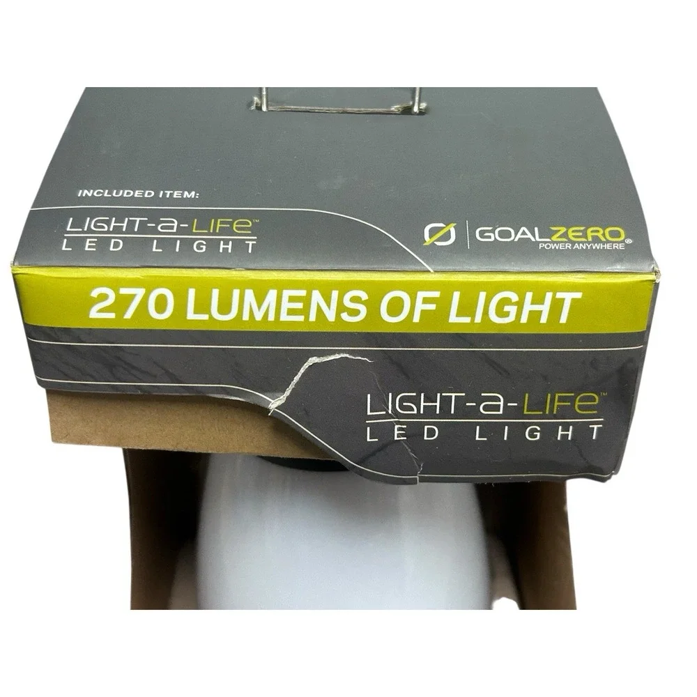 Goal Zero Light A Life LED Lantern Power Anywhere Camping Outdoors 270 Lumens‎